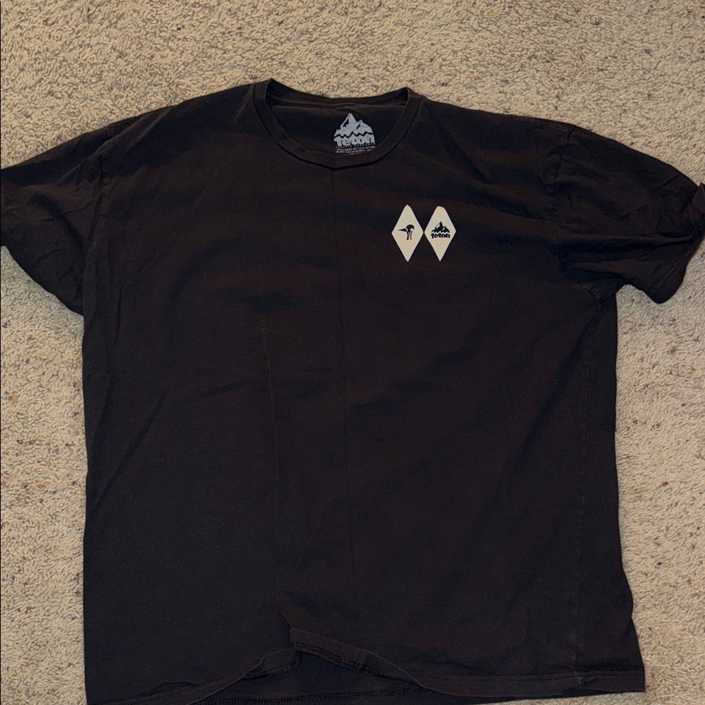 Retro Black Graphic Tee
